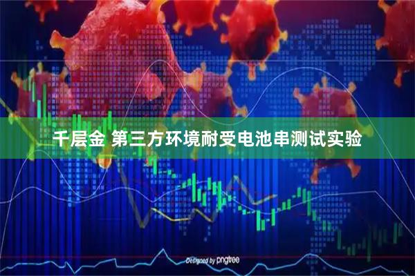 千层金 第三方环境耐受电池串测试实验