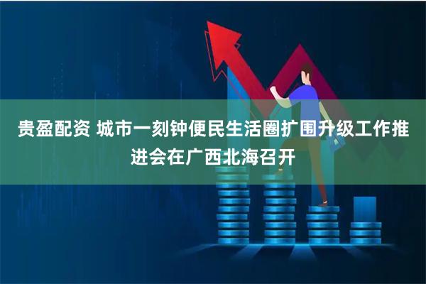 贵盈配资 城市一刻钟便民生活圈扩围升级工作推进会在广西北海召开